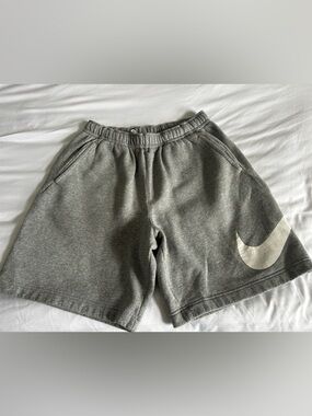 Nike Light Grey Athletic Sweat Shorts